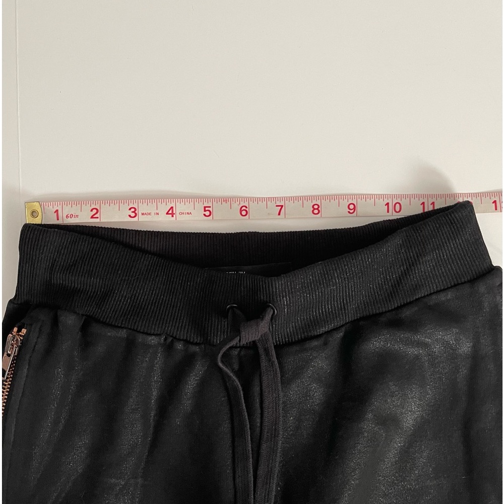 Revolve - Benjamin Jay Raven Wax Coated Jogger pants iBlack Wax- size XS - Picture 9 of 11